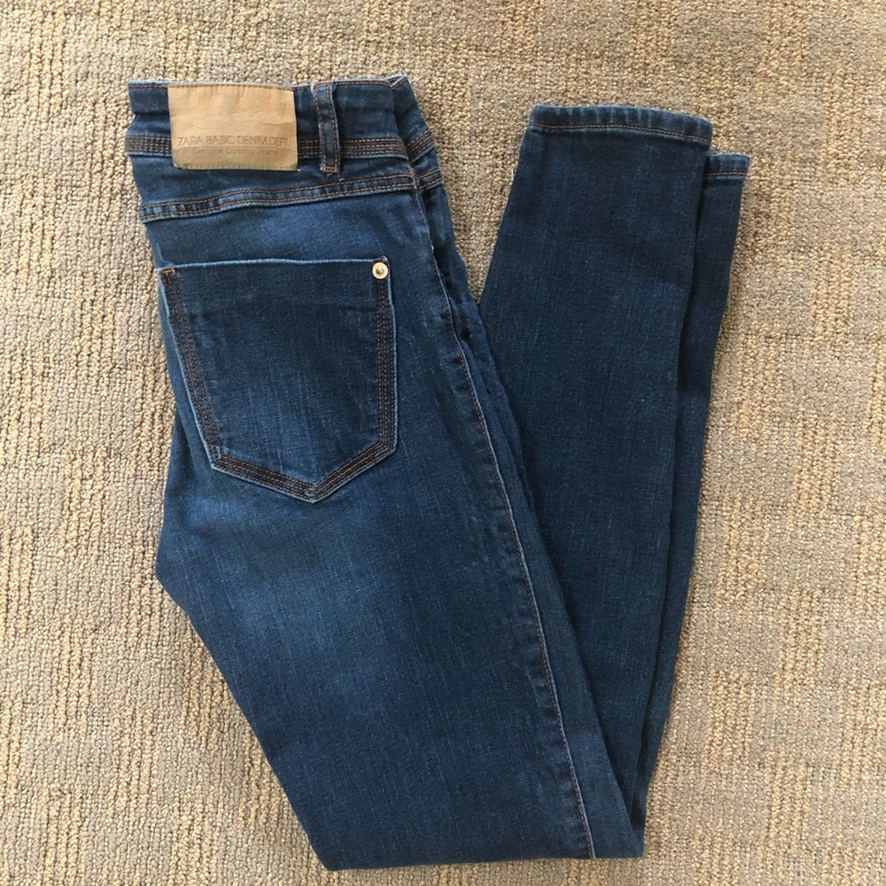 Zara Basic Denim Skinny Jeans